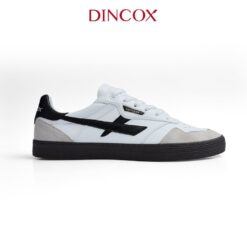 [NEW ARRIVAL] Giày Sneaker Nam Nữ DC48 CITY STRIPE Dincox Shoes Đế Bằng - Da phối Suede Cao Cấp