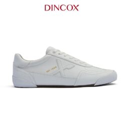 Giày Sneaker Da Nam Nữ Dincox DC47 WHITE Shoes Đế Bằng, Bền Và Nhẹ Hơn- Da Dincox Thời Thượng