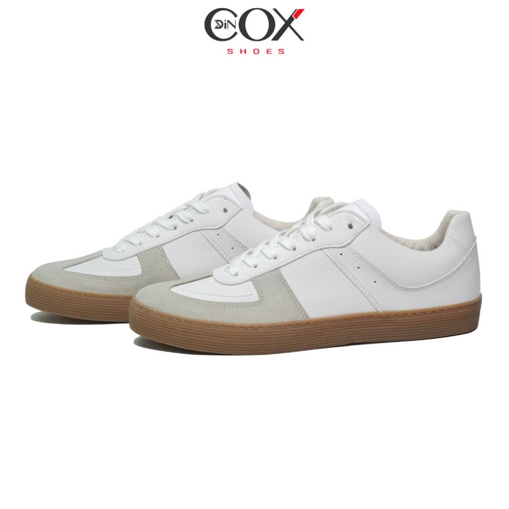 New Arrivals | Giày Sneaker Da - GAT Shoes Nam Nữ DC36 White Gum Dincox Shoes