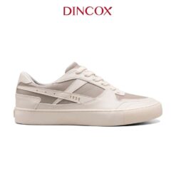 New Arrivals | Giày Da Sneaker Nam Nữ DC39 LATTE LOVE DINCOX Shoes Đế Bằng - Microfiber Leather